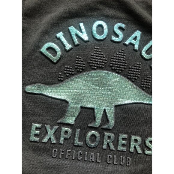 H&M 4-6 Green Dinosaur Sweatshirt - Picture 2 of 4
